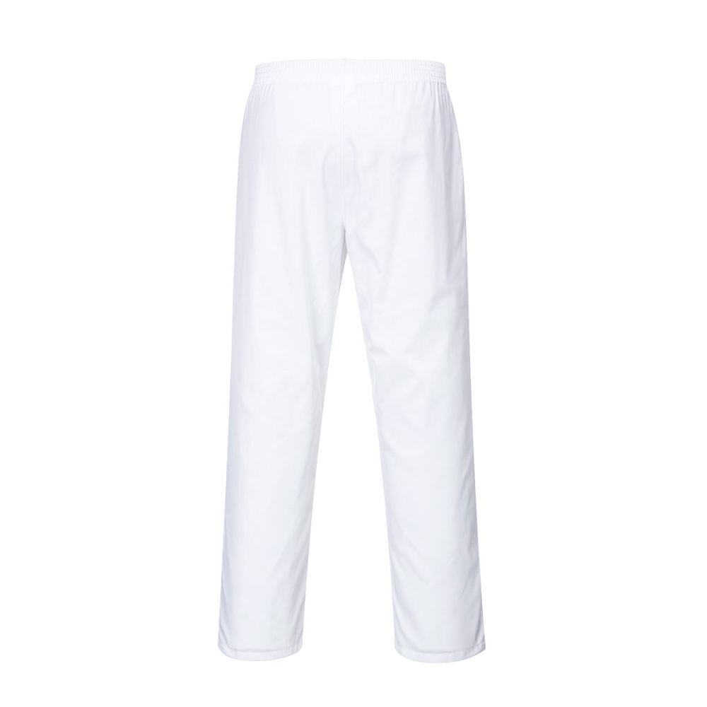 2208W White bakers trousers
