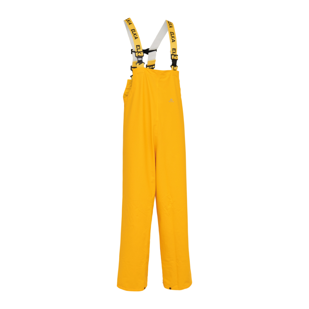 Dry Zone Pu Bib & Brace Mustard yellow